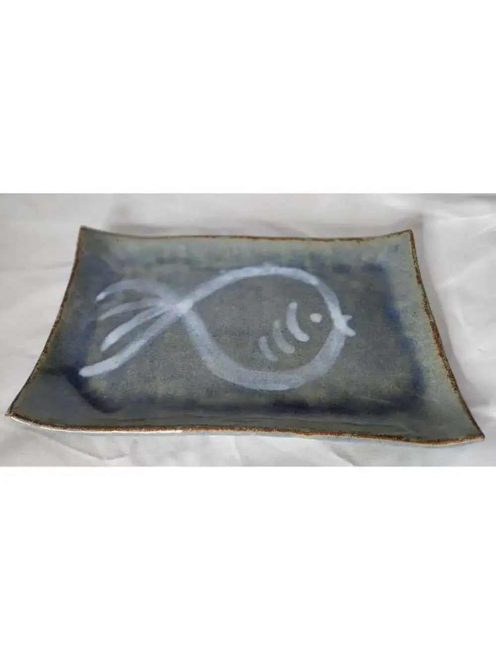 Signed Studio Pottery small tray